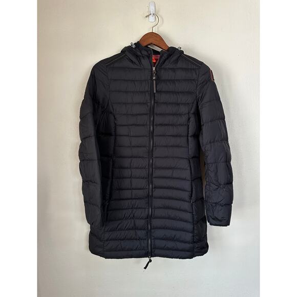 Parajumpers Irene Black Puffer Down Jacket - Picture 1 of 11